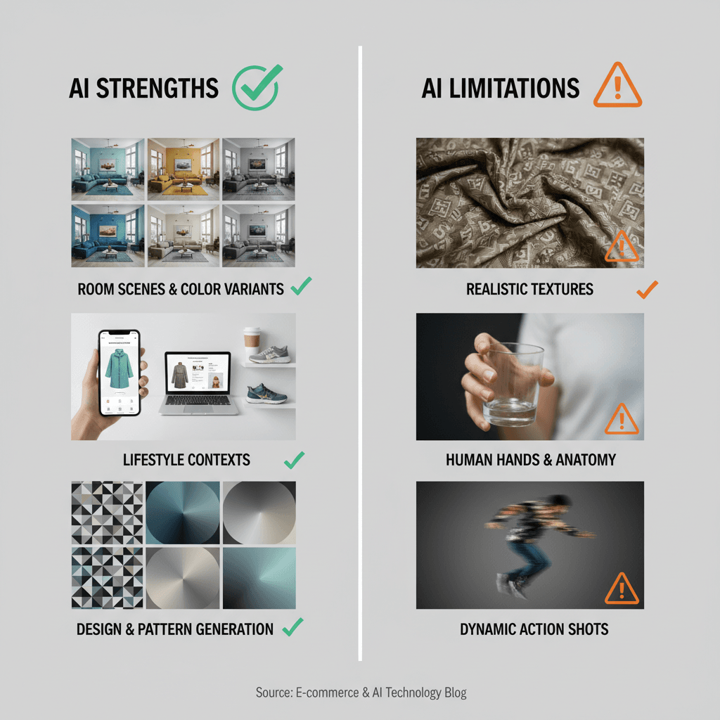 AI Product Photography: What Works, What Doesn't, and When to Use It